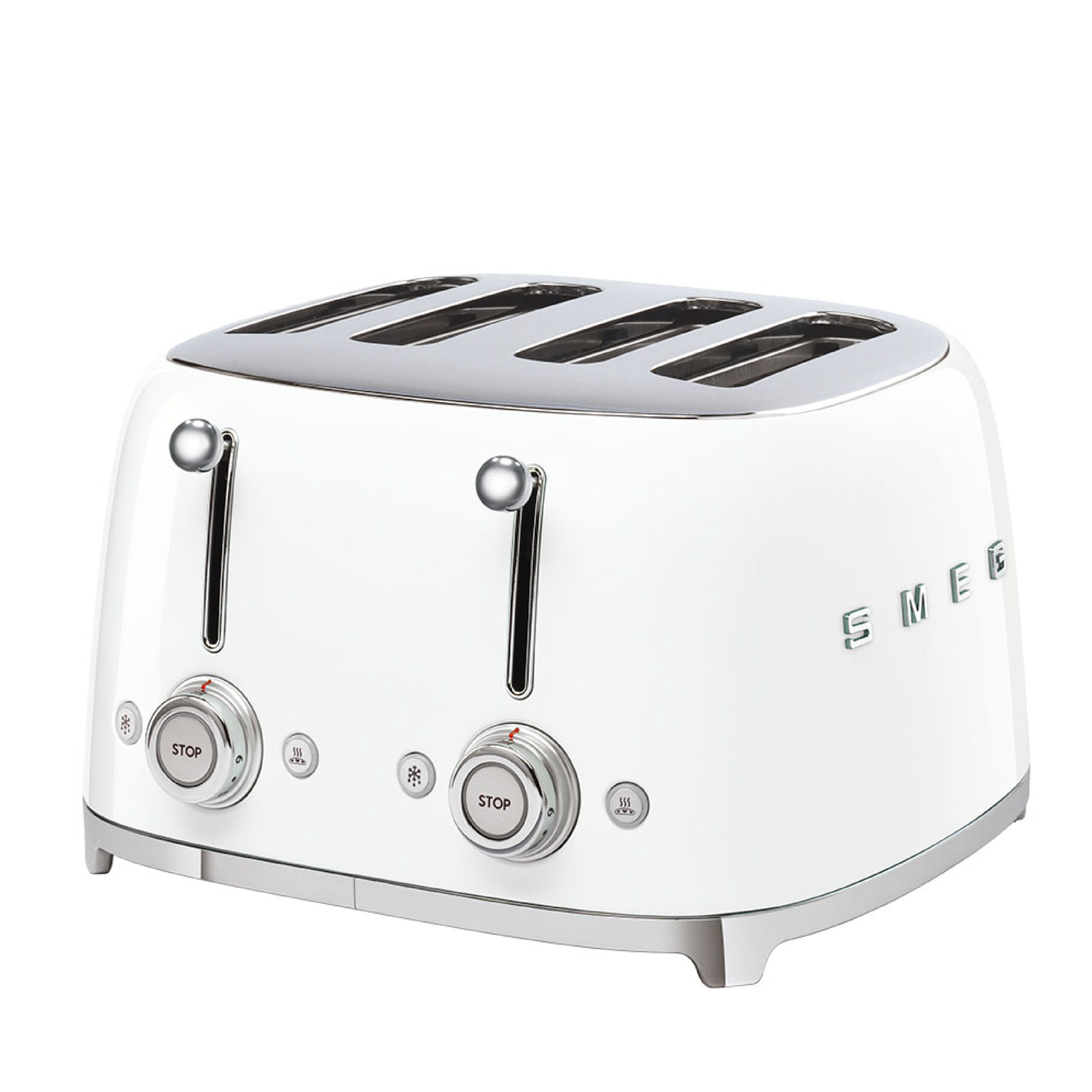 SMEG 4-SLICE TOASTER SQUARE WHITE