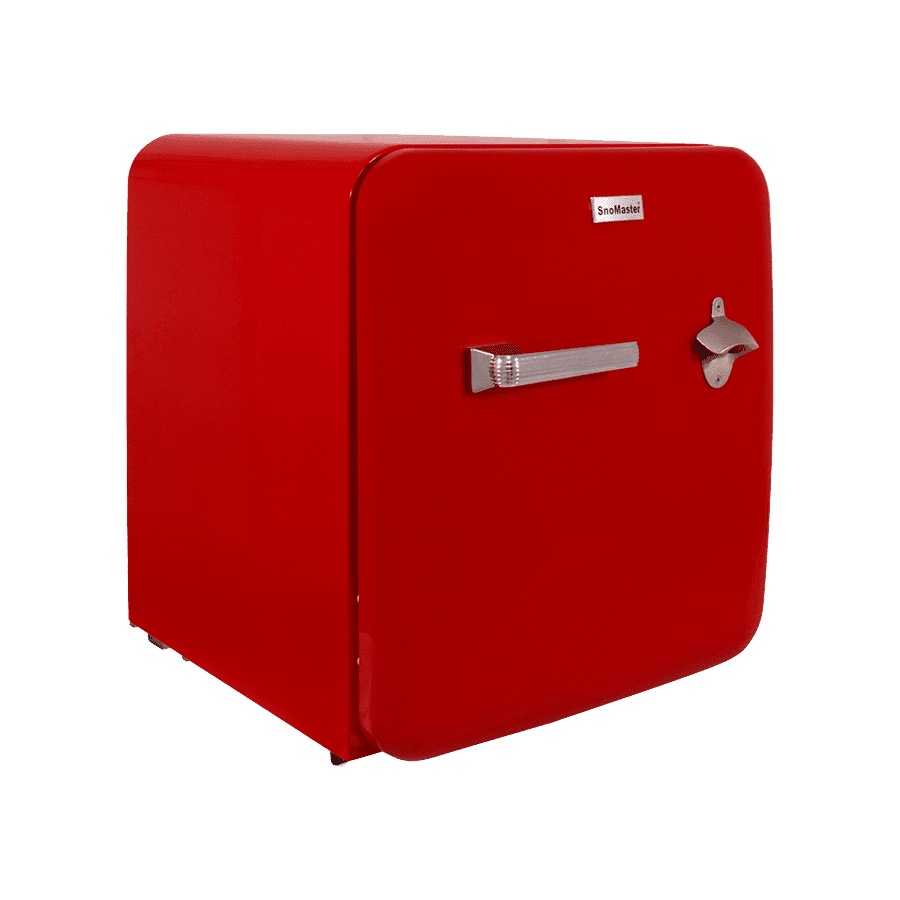 SNOMASTER BAR FRIDGE 50L RED RETRO
