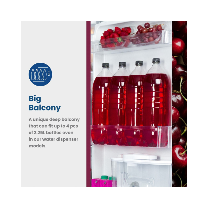 KIC 276L BOTTOM FREEZER W/DISP METALLIC - Image 5