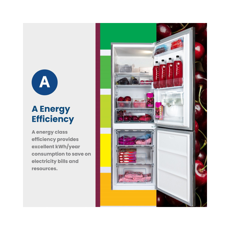 KIC 276L BOTTOM FREEZER W/DISP METALLIC - Image 3