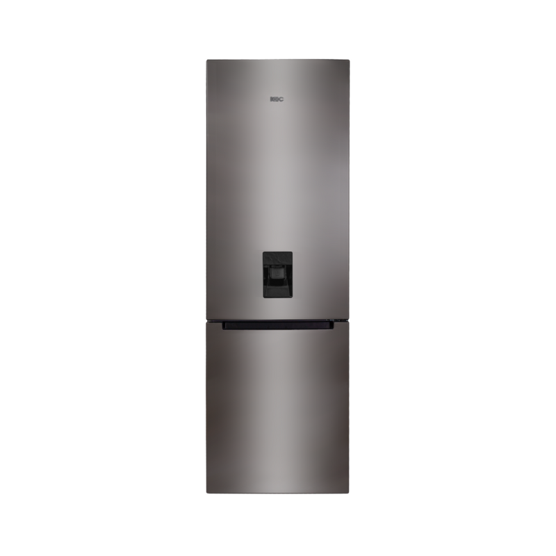 KIC 344L BOTTOM FREEZER W/DISP INOX
