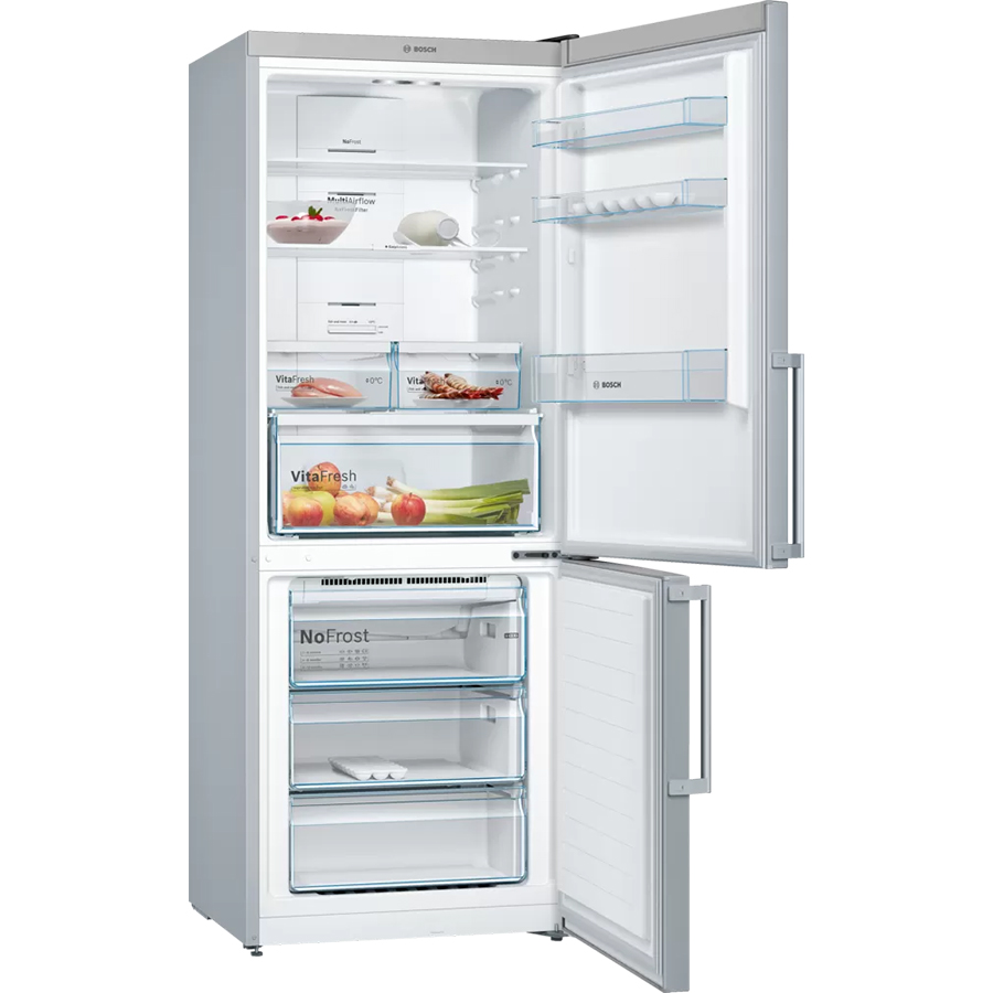 bosch inox fridge freezer