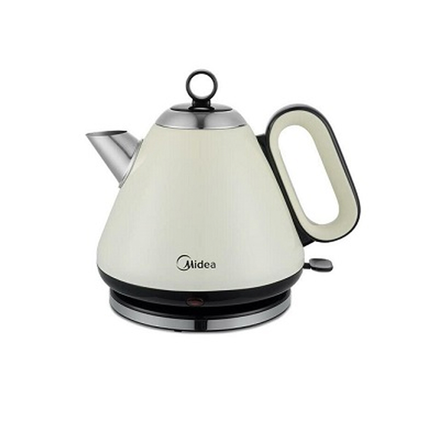 MIDEA 1.7L TEAPOT STYLE KETTLE CREME