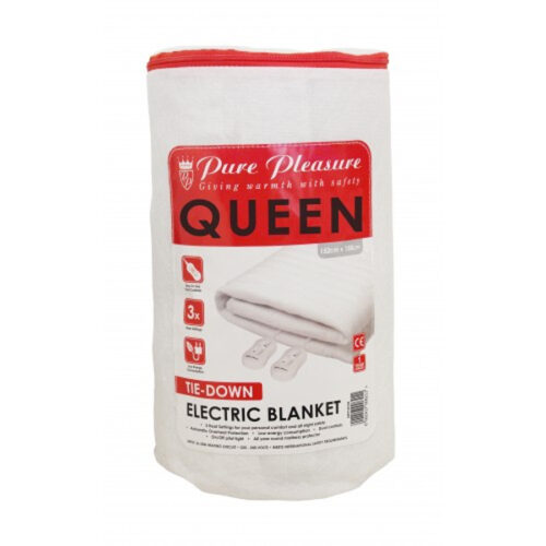 PURE PLEASURE QUEEN TIE DOWN ELEC BLANKET