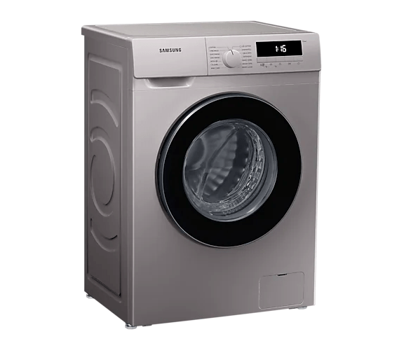 SAMSUNG 7KG FRONT LOADER WASHING MACHINE SILVER - Image 2