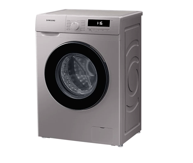 SAMSUNG 7KG FRONT LOADER WASHING MACHINE SILVER - Image 3