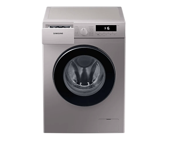 SAMSUNG 7KG FRONT LOADER WASHING MACHINE SILVER - Image 4