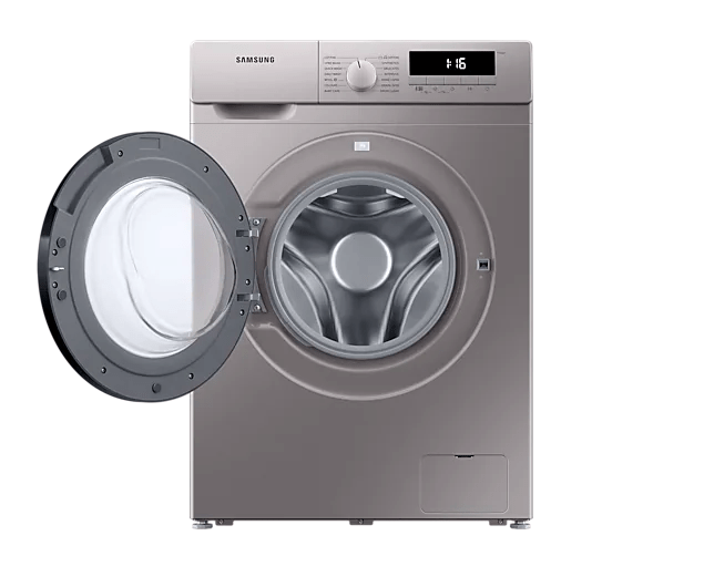 SAMSUNG 7KG FRONT LOADER WASHING MACHINE SILVER - Image 5