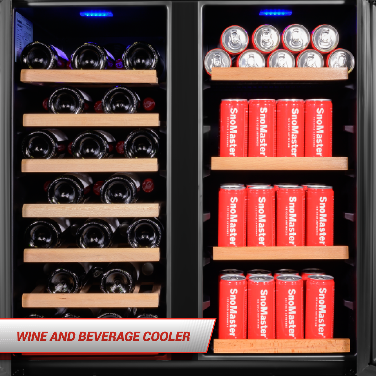 SNOMASTER 176L DD SS PRO SERIES BEVERAGE/WINE COOL - Image 5