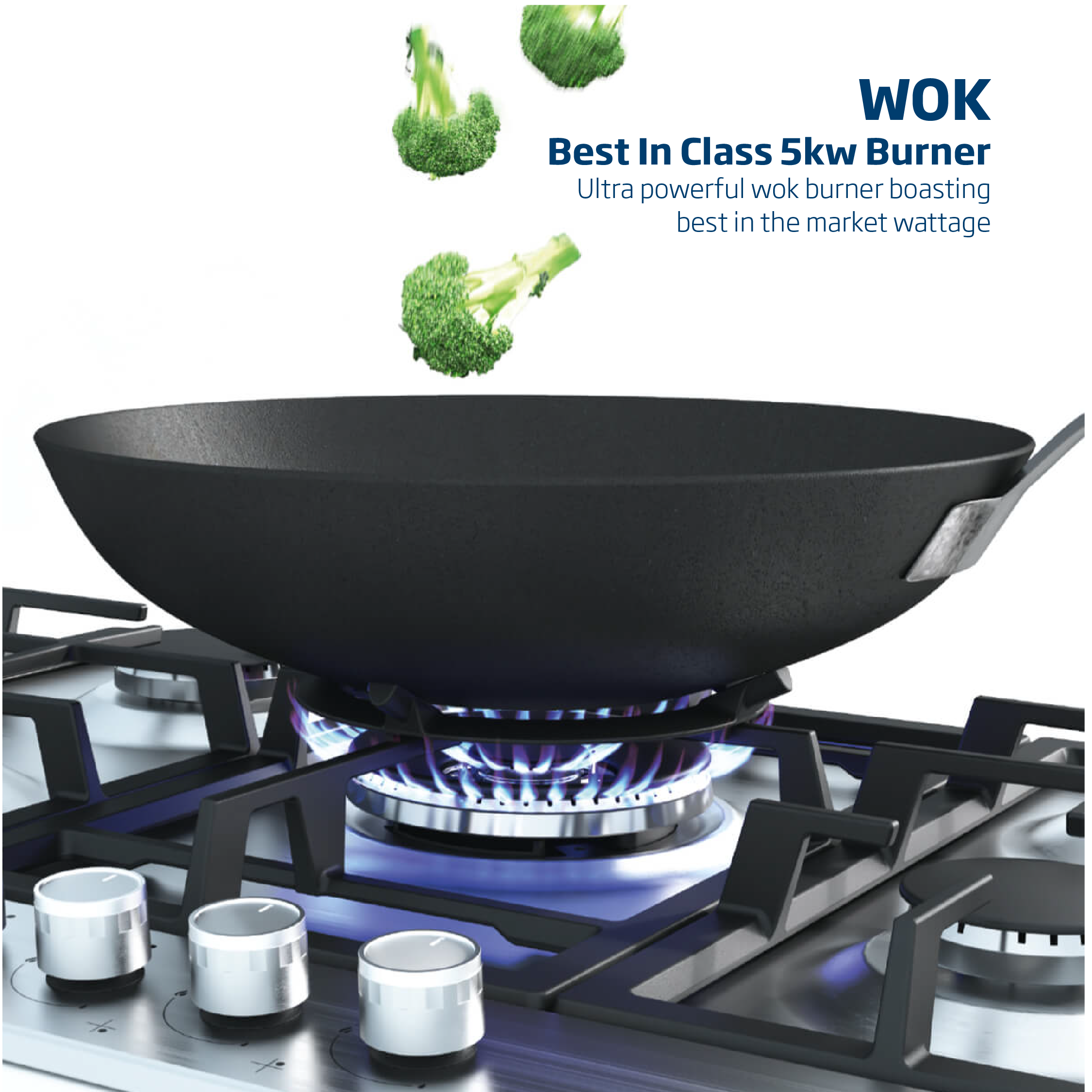 BEKO 75CM GAS HOB INOX - Image 4