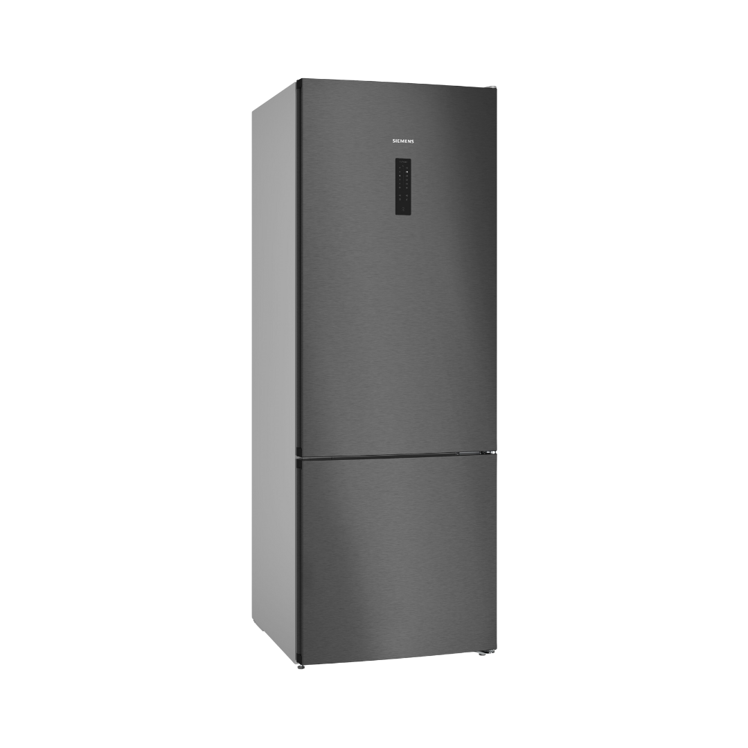 SIEMENS IQ500 FREESTANDING FRIDGE/FREEZER BLK S/S