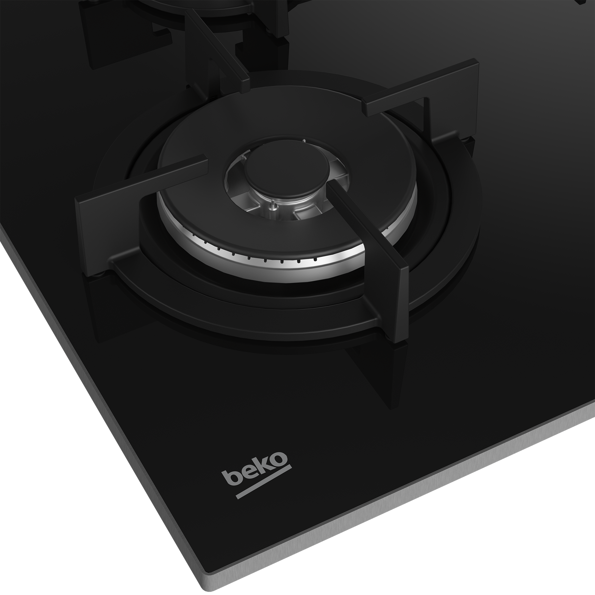 BEKO 65CM GASS ON GLASS HOB BLK - Image 13