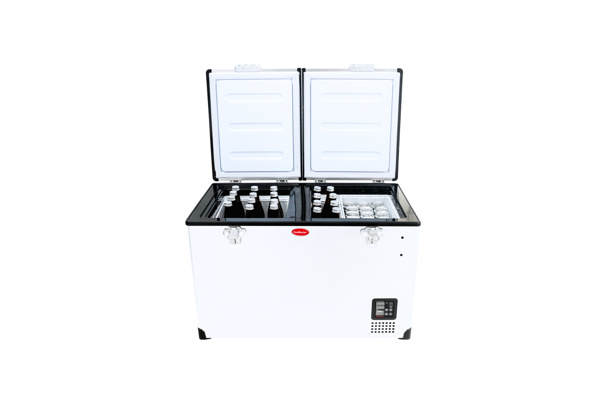 SNOMASTER 81.5L PORTABLE FRIDGE STAINLESS STEEL - Image 2