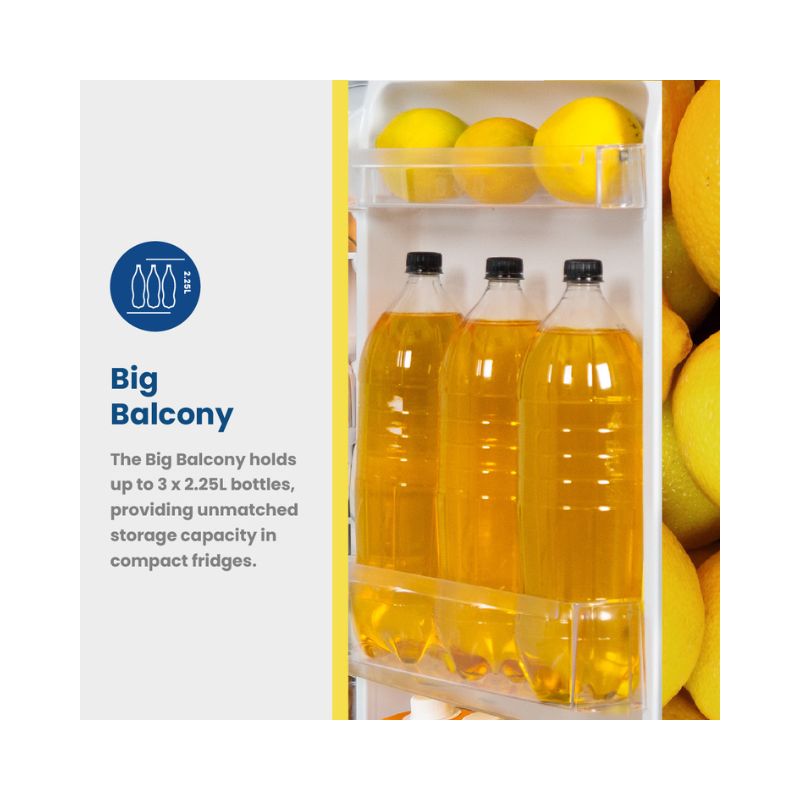 KIC 170L TOP FREEZER METALLIC - Image 6