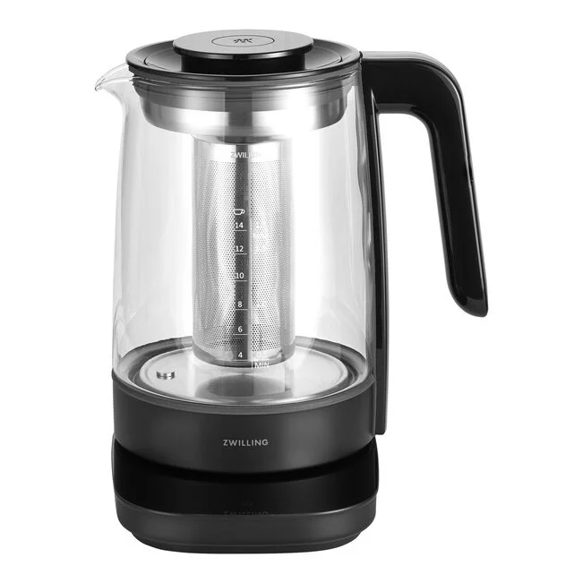 ZWILLING ELEC GLASS KETTLE PRO 1.7L BLACKZ