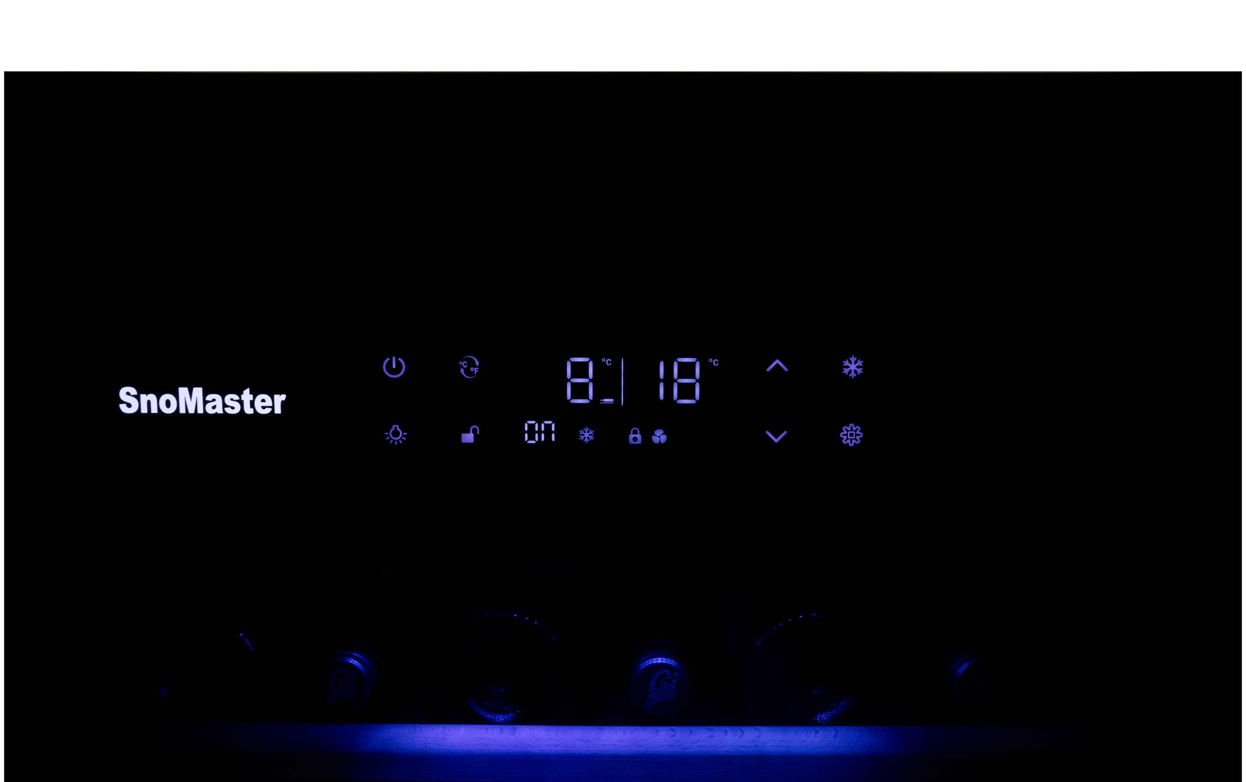 SNOMASTER 78 BOTTLE DUAL ZONE WINE COOLER - PRO - Image 5