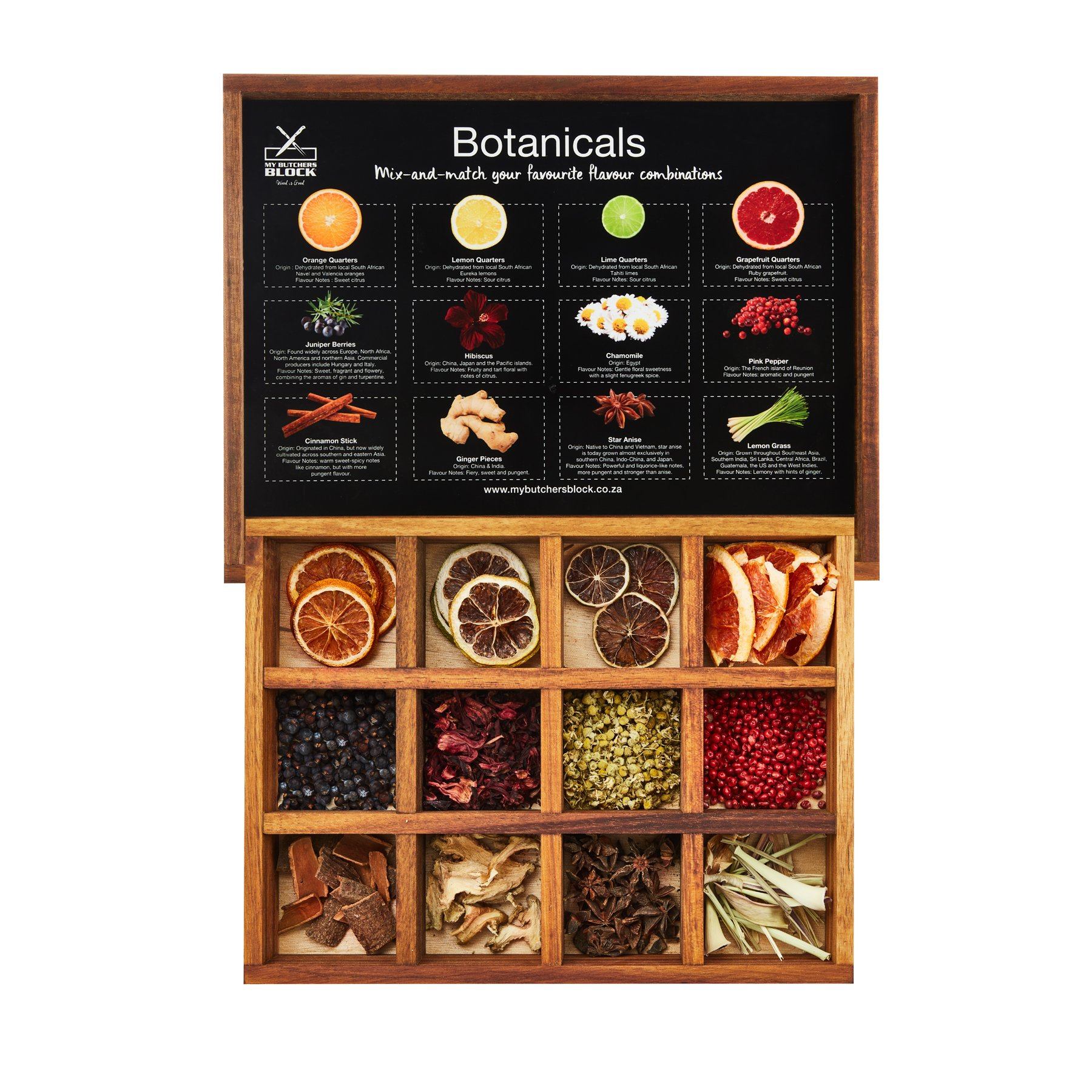 MY BUTCHERS BLOCK-INFUSION BOTANICAL BOX