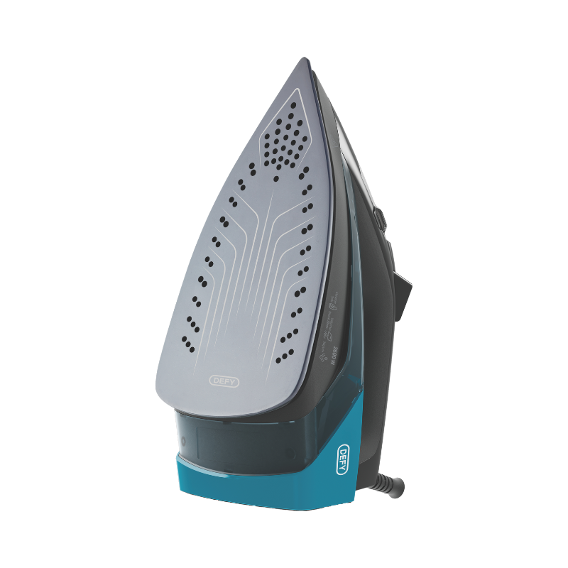 DEFY 2600W STEAM IRON BLACK/GREEN - Image 3