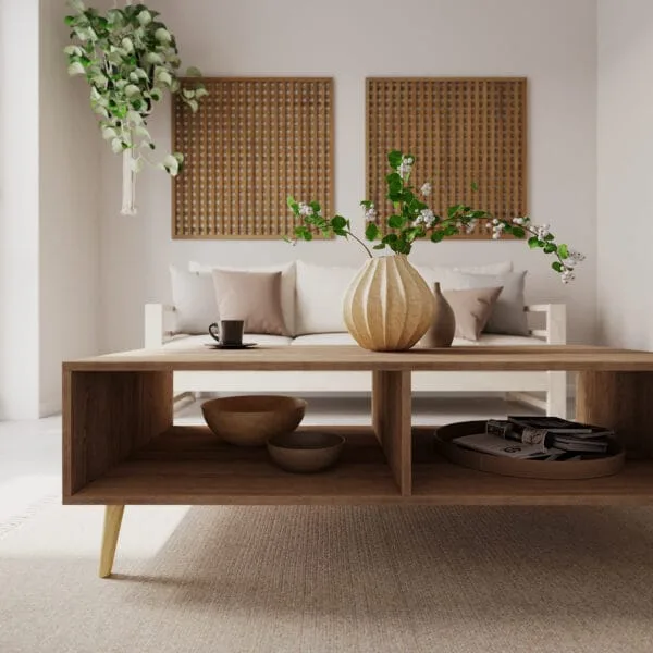 ML BUDGET COFFEE TABLE - HARVARD CHERRY - Image 4