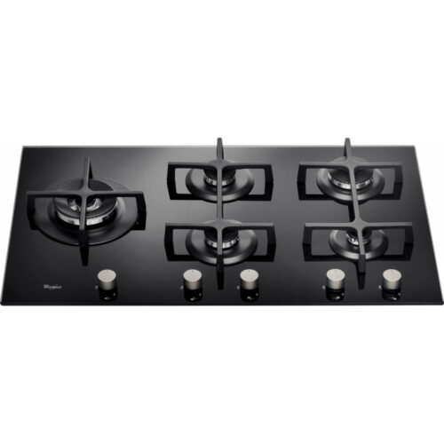 WHIRLPOOL GAS HOB 90CM, 5 BURNERS, FUSION KNOBS - Image 2