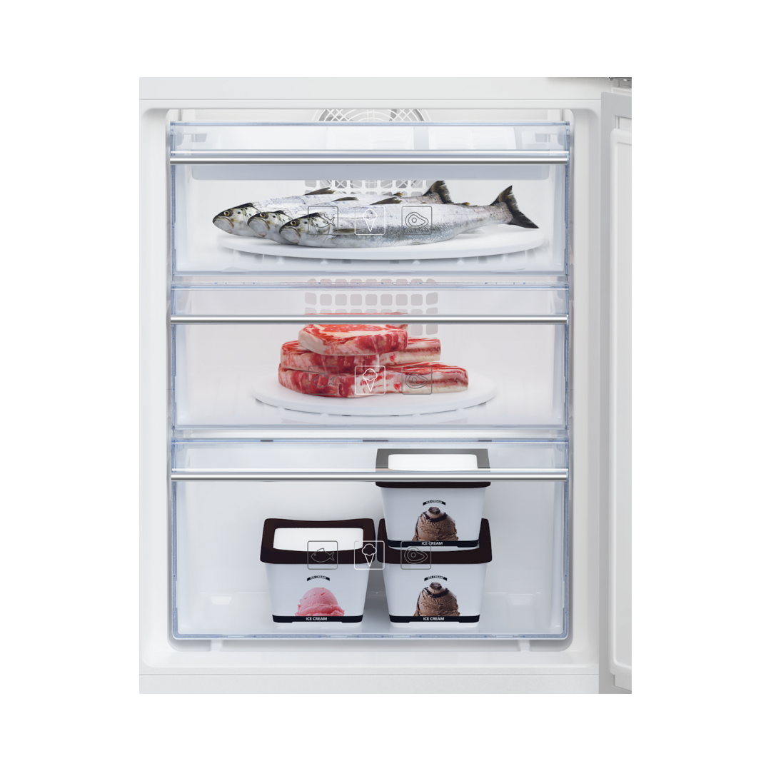BEKO BUILT IN COMBI FRIDGE 54CM - Image 2