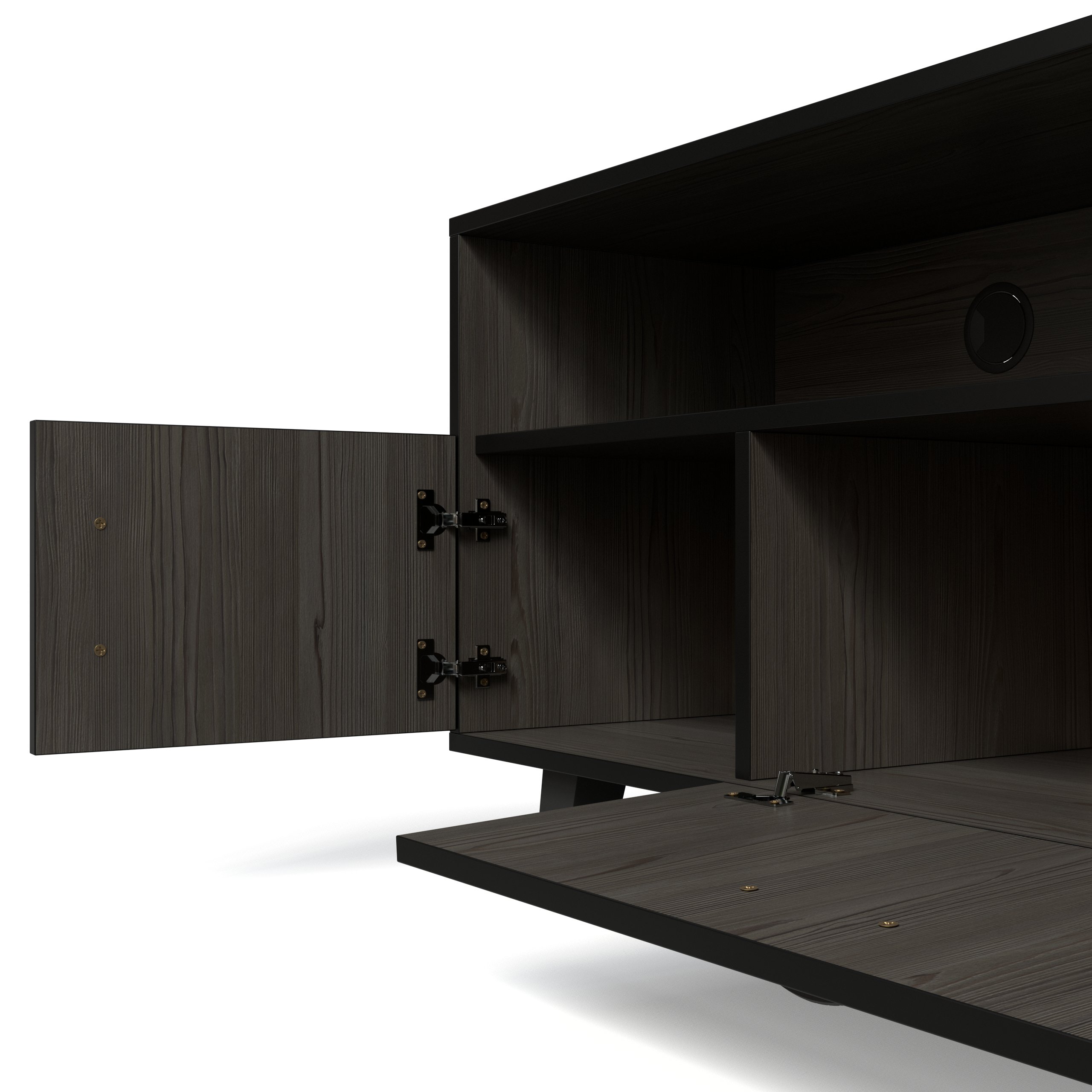 ML VERSA TV STAND - SMOKED CEDAR - Image 5