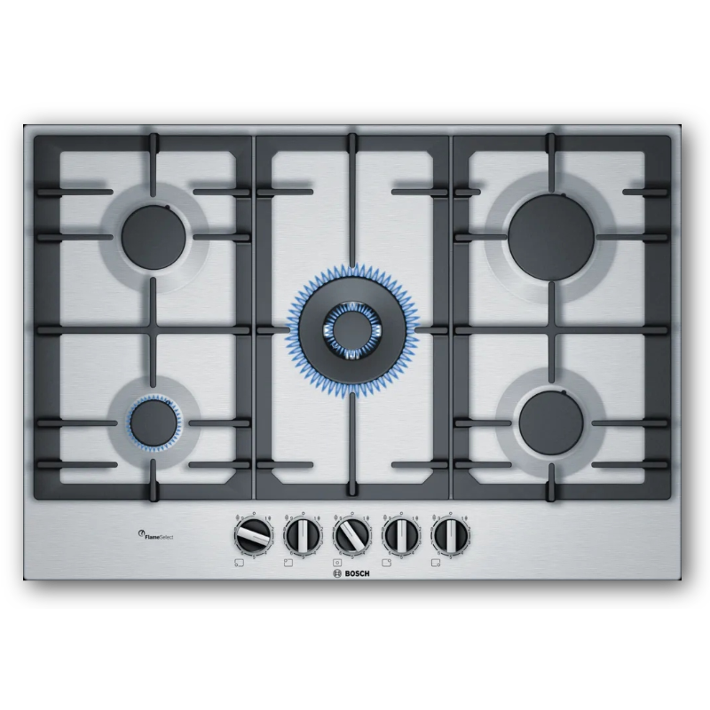 BOSCH 5 GAS BURNER HOB 75CM