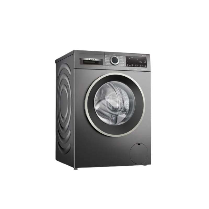 BOSCH SERIE 4 10KG WASHING MACHINE CAST IRON GREY - Image 2