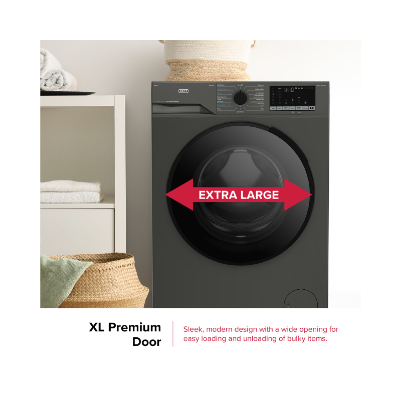 DEFY 12KG FRONT LOADER - MANHATTEN GREY - Image 9