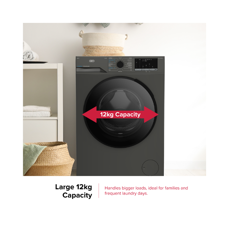 DEFY 12KG FRONT LOADER - MANHATTEN GREY - Image 5