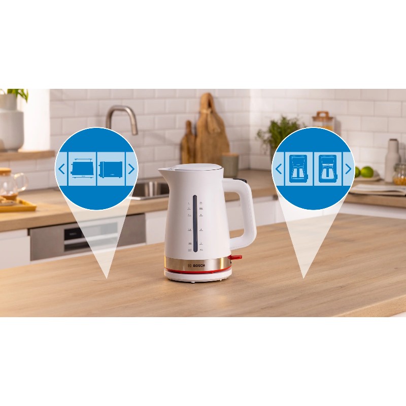 BOSCH KETTLE CORDLESS 1.7L MYMOMENT - WHITE - Image 2