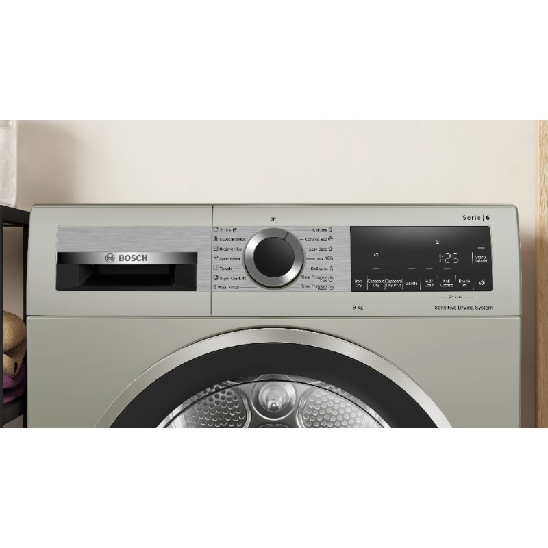 BOSCH TUMBLE DRYER 9KG SERIES 6 CONDENCER INOX - Image 3