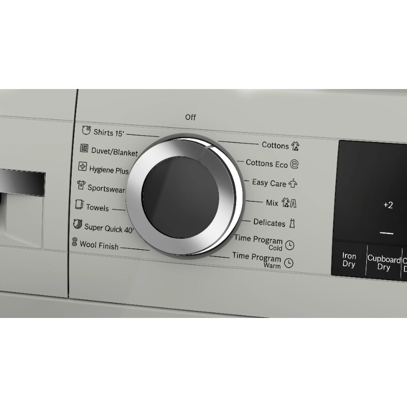 BOSCH TUMBLE DRYER 9KG SERIES 6 CONDENCER INOX - Image 2